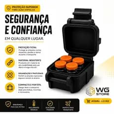 Kit Porta Ampolas 3ml Tirze Organizador 4 Frascos