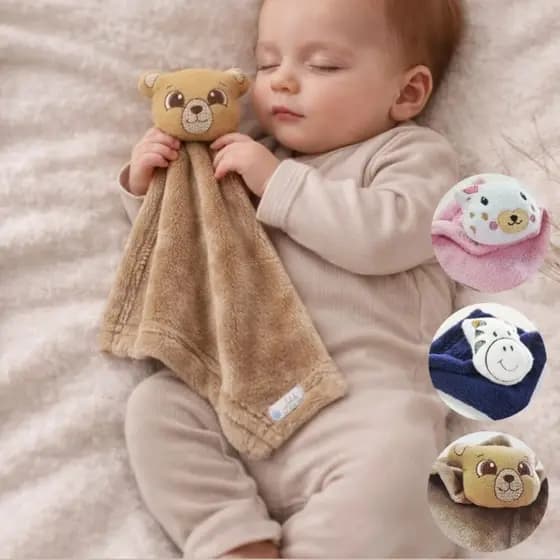 Naninha de Pelúcia com Bichinho para Bebê