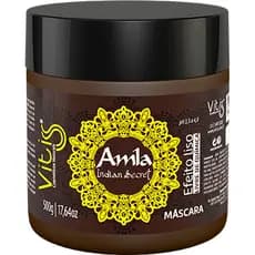 Máscara Capilar Amla Vitiss "liso sem química" ideal para cabelos lisos