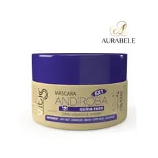 Mascara Capilar hidratação Andiroba Vitiss 250g 6 em1 cabelo cacheado volumoso finalizadora