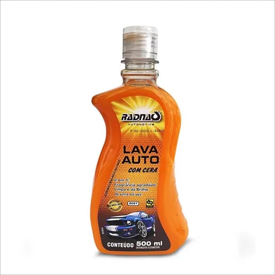 Shampoo Automotivo Com Cera Lava Auto Concentrado Carro Moto 500ml
