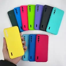 Capa Case Silicone Aveludada Colorida Forrada Para Xiaomi Mi A3/  Mi CC9E (CF26)