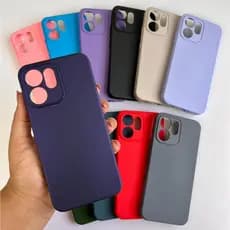 Capinha Para Oppo Reno 14F (5G) / Capa Case Silicone Aveludada Colorida Forrada (CF26)
