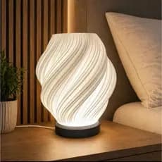 Abajur Decorativo Moderno, Luminária De Mesa para Quarto Sala e Escritório