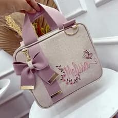 bolsa maternidade/frasqueira/bolsa de bebê/personalizado com nome