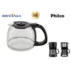 Jarra Cafeteira Britânia BCF18 BCF18I Vidro Original Preta