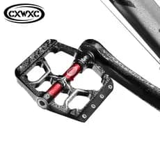 Pedal Da Bicicleta Plana MTB Estrada 3 Rolamentos Selados Pedais De Mountain Bike Plataforma Larga Acessórios Parte