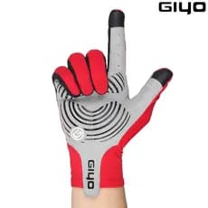 Giyo Luvas De Ciclismo Com Quebra De Vento Toque De Tela Antiderrapante Lycra Fabric Mittens