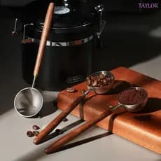 Colheres Medidoras De Grãos De Café TAYLOR , Colher Medidora De Pó De Aço Inoxidável 304 De 3/8/23ML