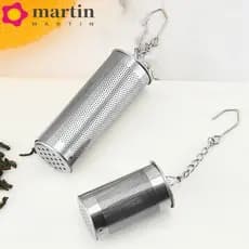 MARTIN Infusor De Chá Resistência À Corrosão Prático Aço Inoxidável Fácil De Limpar Filtro De Tempero De Cozinha
