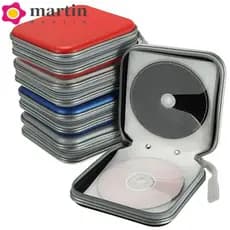 MARTIN Armazenamento 40pcs Capacidade Carry Bolsa DVD Álbum Caixa Organizador