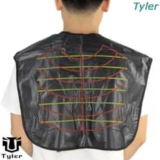 Capa De Corte De Cabelo TYLER , Avental De Cabeleireiro Xale À Prova D'água , Envoltório Antiaderente Para Barbeiro
