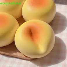 Brinquedos Do Aperto Pão Leite De AUGUSTINE , Mole Havaiano Da Ascensão Lenta Relaxamento Mão , Calmante Macio