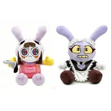 Novo The Amazing Digital Circus De Pelúcia, 28cm Boneco De Pelúcia/ Maid Jax boneca das crianças/macio pelúcia boneca