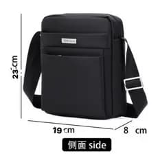 Bolsa de ombro luxo Pequena com Alças  Com Zíper Porta Celular Nylon marca ACO 612-m