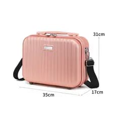 Frasqueiras De Viagem 16” 14” Necessaire ABS Rígido Maleta de mão