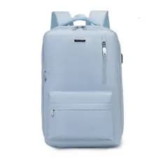 Mochila De Viagem Grande Impermeável, Com Porta Usb, Compartimento Para Sapatos, Bolsa Para Objetos
