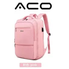 Mochila De Viagem Grande Impermeável, Com Porta Usb, Compartimento Para Sapatos, Bolsa Para Objetos