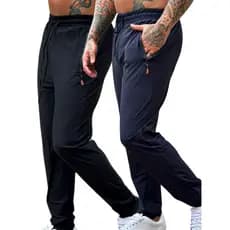 kit 2 Calças dry Masculina Fit para Todos os Esportes Com Bolsos Estilo Inverno