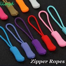 LLOYD Mochila Com Fivela De Zíper 10Pcs Costura Puxador De Corda Tag Cordas