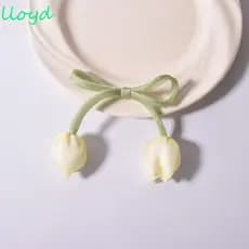 LLOYD 5 Peças De Tiras De Renda De Tulipa , Enfeites DIY , Amarração De Cortina , Decoração De Cozimento , Acessórios De