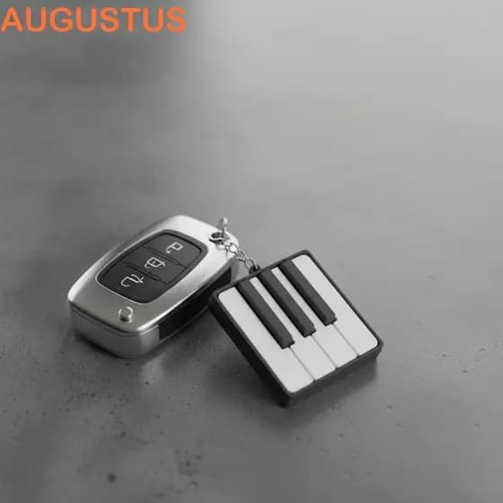Brinquedo Impresso Em 3D AUGUSTUS , Clicker De Som De Material PLA , Inquietação De Piano De Tamanho Miniatura De Respos