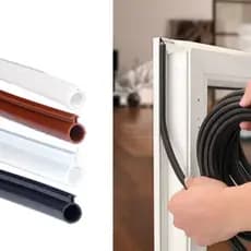 LYNDON Tira De Vedação De Janela De Porta Tipo O , Rolha De Corrente Macia Cortável , Junta Tubular 5M