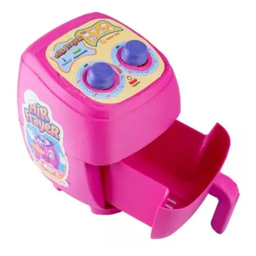 Air Fryer Brinquedo Cozinha Infantil Faz de Conta Eletrodoméstico Air Frayer