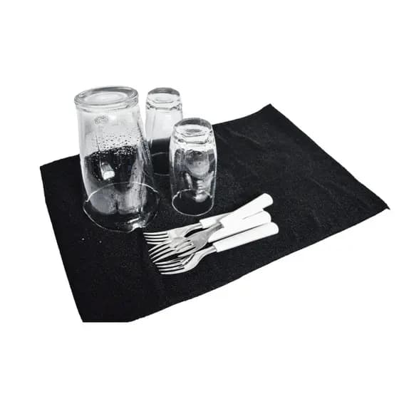 Kit 3 Tapete Escorredor Pia Louça Microfibra Magico Secagem Rapida e Super Absorvente + BRINDE