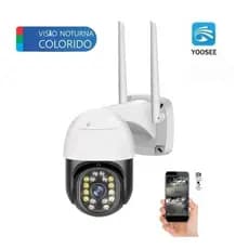 Câmera Giratória Externa Wifi Full Hd 1080p A Prova D'água