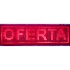 Letreiro Painel Led Interno Bivolt  70x20cm Wifi Vermelho