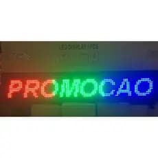 Letreiro Painel Led Interno Bivolt  70x20cm Wifi mix cor