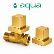 Kit Completo Registro 3/4 para Chuveiro 25mm + Acabamento Dourado 100% Metal Padrão Deca