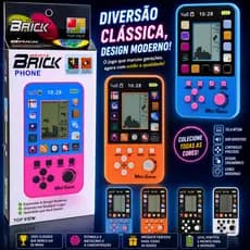 Kit Quantidade Mini Game Portátil Mão Eletrônico Varios Jogos Atacado