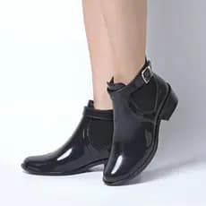 Bota Galocha Feminina Injetada Em Pvc Barato Várias Cores Com Palmilha