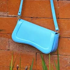 Bolsa de Ombro Feminina Transversal Tiracolo Em Pvc Moderna Impermeável Lançamento Promoção