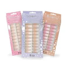 Unhas Postiça 30 pcs Baby Boomer Dafu