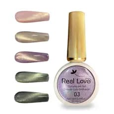 Esmalte em Gel 10 ml Olho de Gato Brilhante - Real Love