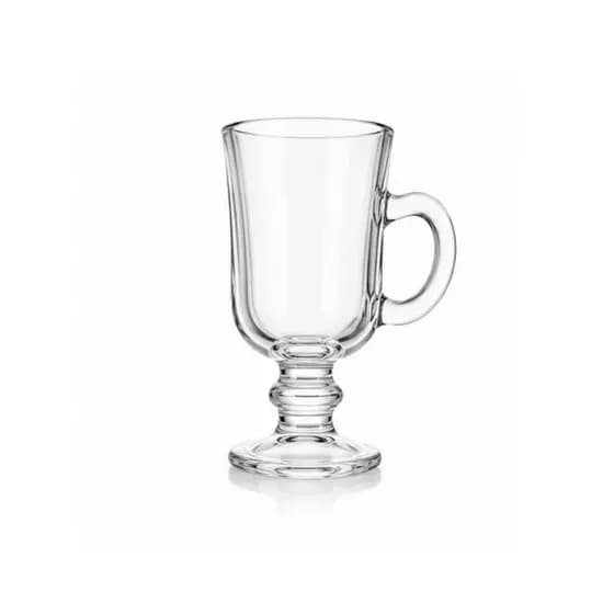 Caneca Café  Vidro 120ml Irish Class Home Elegante