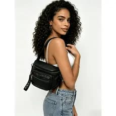 ASALOOG BOLSA PREMIUM TRANSVERSAL BAG COURO PU DH-351