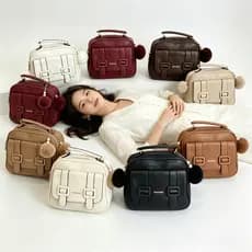 ASALOOG BOLSA FEMININA TRANSVERSAL MEDIA ESPAÇOSA CASUAL DF- 068