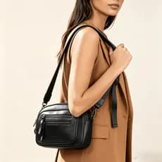 ASALOOG BOLSA FEMININA COM ALÇA DE MÃO E LATERAL ELEGANTE MODERNA DC-784