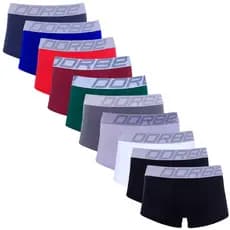 Kit 10 Cuecas Sungão Algodão Dorbe Masculina Cueca Sunga Cotton Masculino Homem Original Bermuda