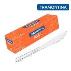 Faca Para Churrasco Búzios 12 unid em Aço Inox-Tramontina
