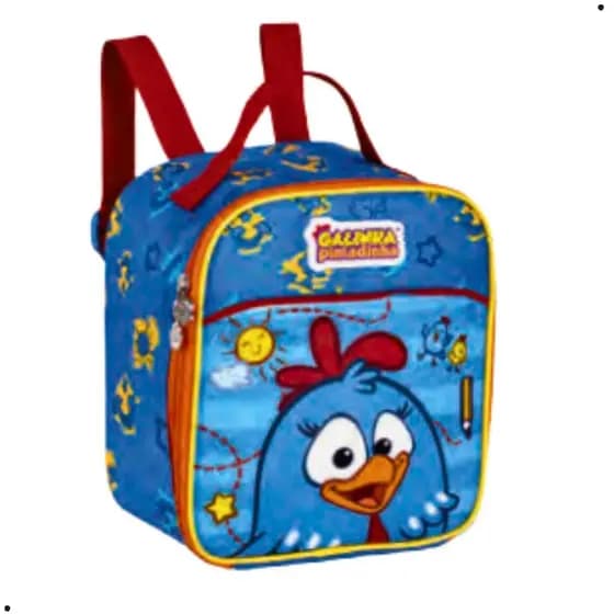 Lancheira térmica infantil Galinha Pintadinha