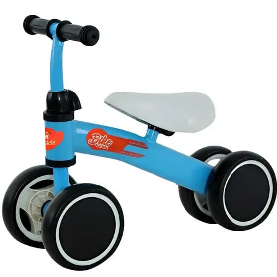 Bicicleta De Equilíbrio Infantil Até 20Kg Azul - Castela