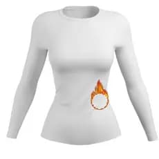 Camiseta Termica Feminina Para Frio Flanelado Segunda Pele
