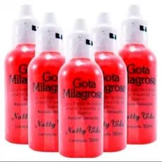 Kit 5 un. Gota Milagrosa Natty Vida - Original