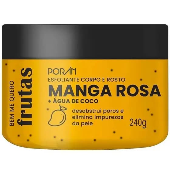 Esfoliante Manga Rosa Porán 240g