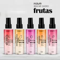 Poran Body Splash 160 ML (Cereja c/ champanhe, Chocolate c/ pimenta, Melancia, Manga Rosa, Pessego, Pitaya)